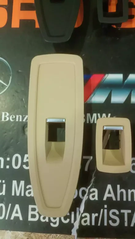 BMW F30 Siyah Bej Set Cam Düğmesi
