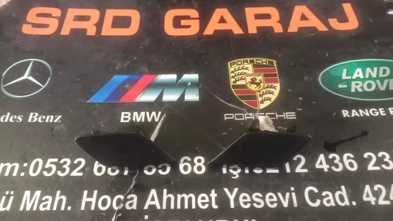 BMW F32 M-Tech Sağ Sol Far Yıkama Kapağı 8060681 8060682
