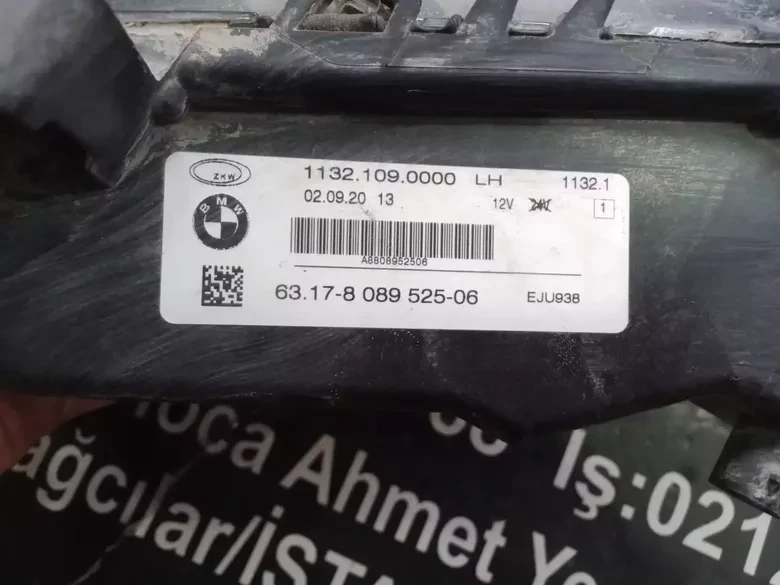 BMW F44 F45 F46 F48 G20 G21 Sol LED Sis Farı 8089525