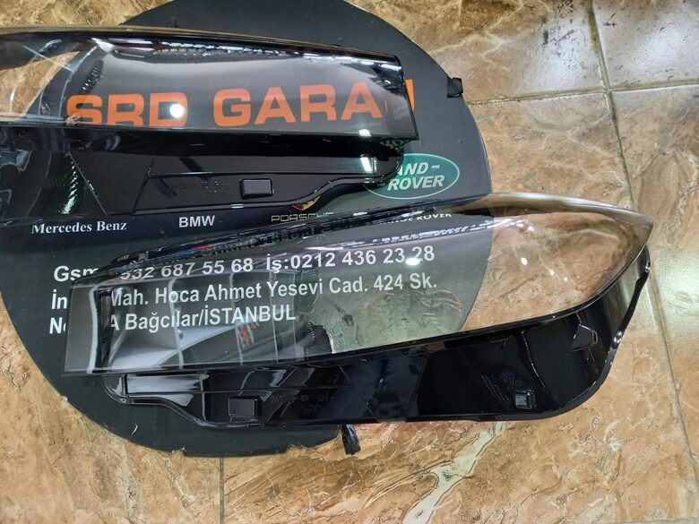 BMW G20 LCI Sağ Sol Far Camı