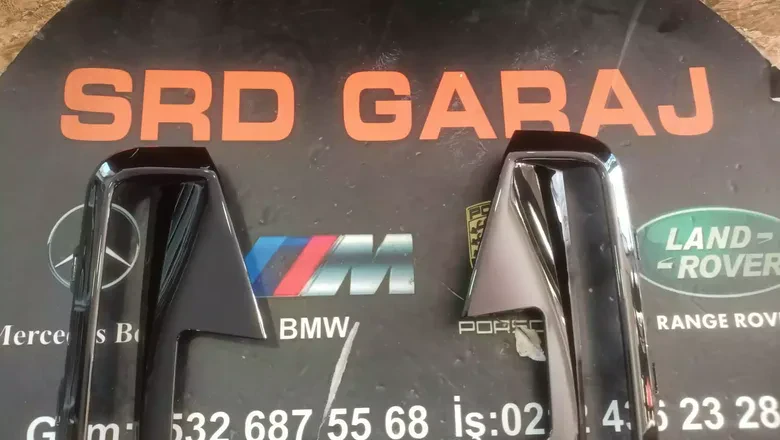 BMW G22 M-Tech Tampon Izgara Kapağı 2020- 8077069 8077070
