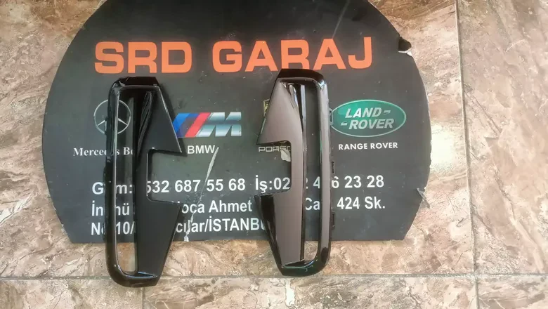 BMW G22 M-Tech Tampon Izgara Kapağı 2020- 8077069 8077070