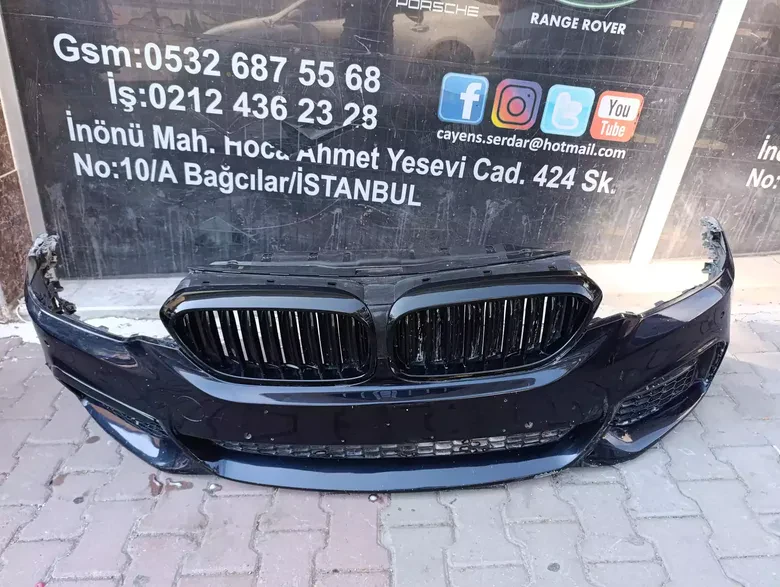 BMW G30 2017-20 M-Tech Ön Tampon Dolu Çıkma Orj 8064928