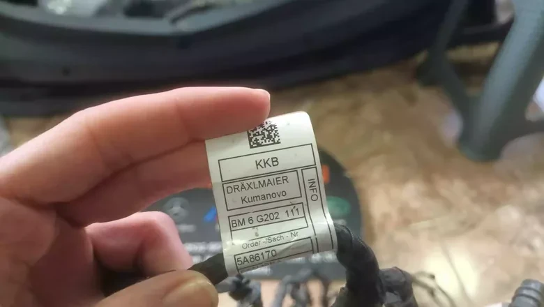 BMW G60 Ön Tampon Park Sensör Tesisatı 5A86170