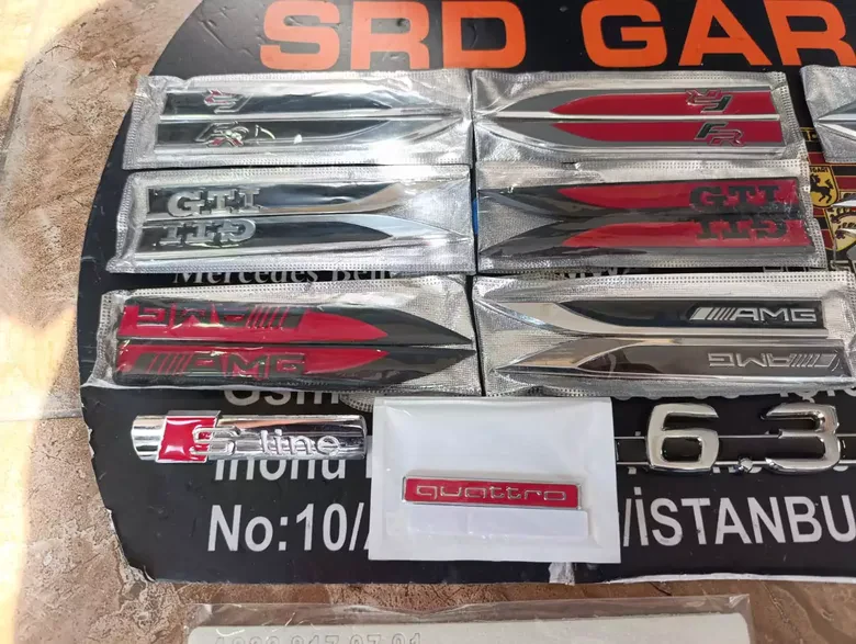 BMW M Mercedes AMG 6.3AMG 5.5AMG S400 S350 S600 Logo