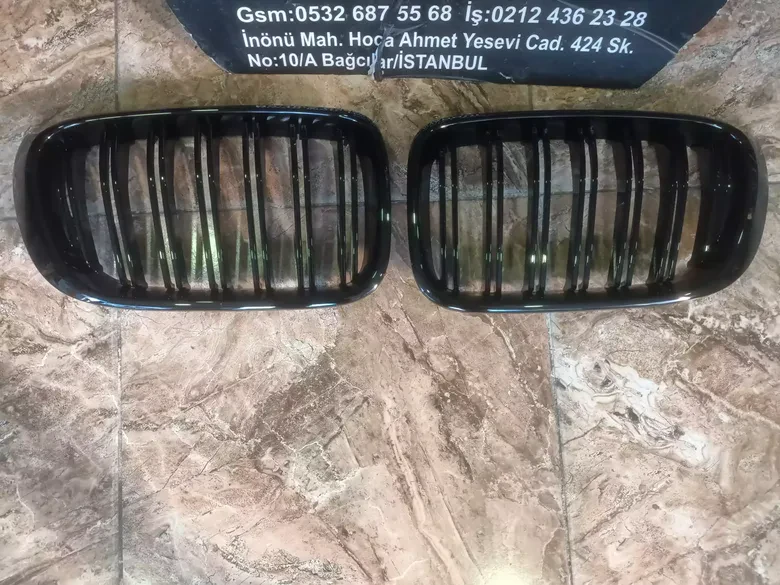 BMW X3 F25 2014-18 Çift Çizgi Piano Siyah Panjur