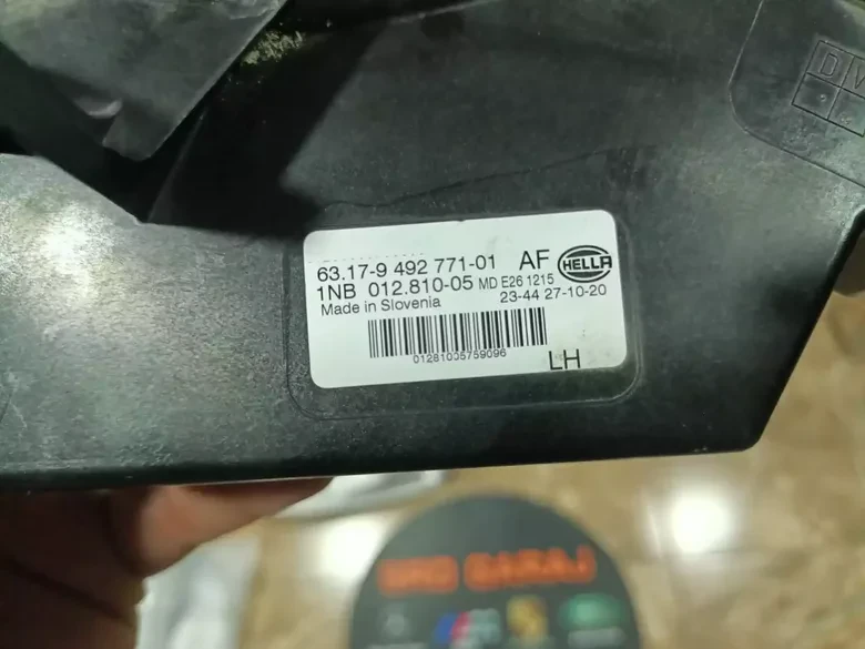 BMW X3 G01 G02 Gündüz LED Sis Farı Hella 63179492771