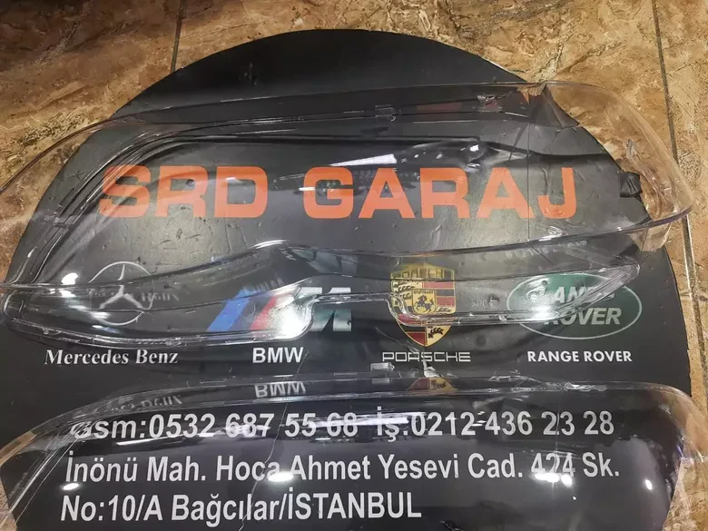 BMW X5 E53 Sağ Sol Far Camı