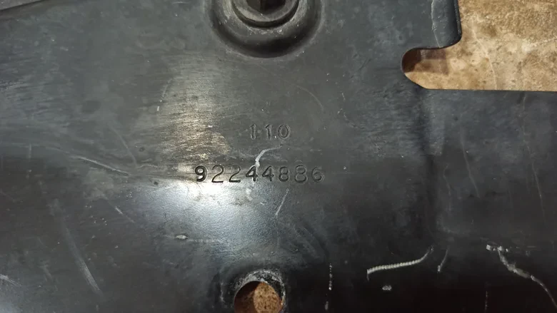 Chevrolet Camaro Ön Tampon Üst Panel Kaplaması 92244886