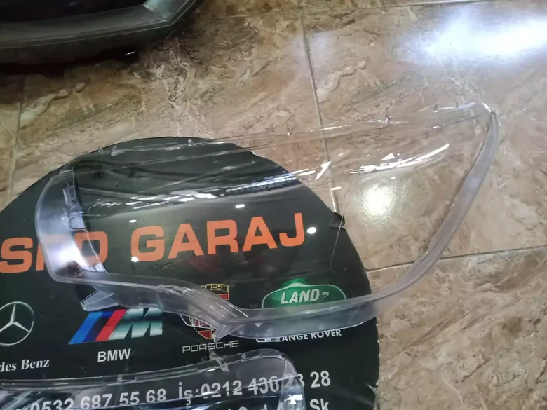 Citroen C4 2014- Sağ Sol Far Camı