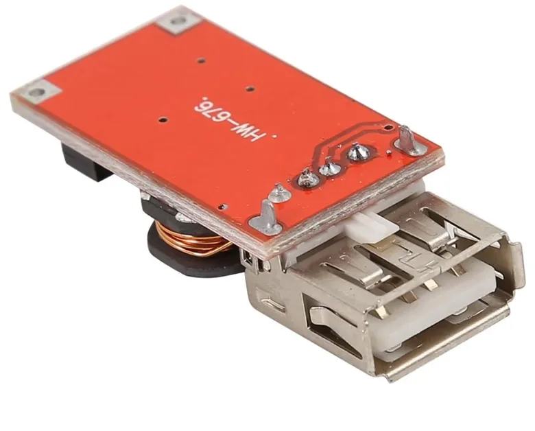 DC-DC Araç USB Modülü 9V 12V 24V Gerilimi 5V Voltaj Düşürücü 3A