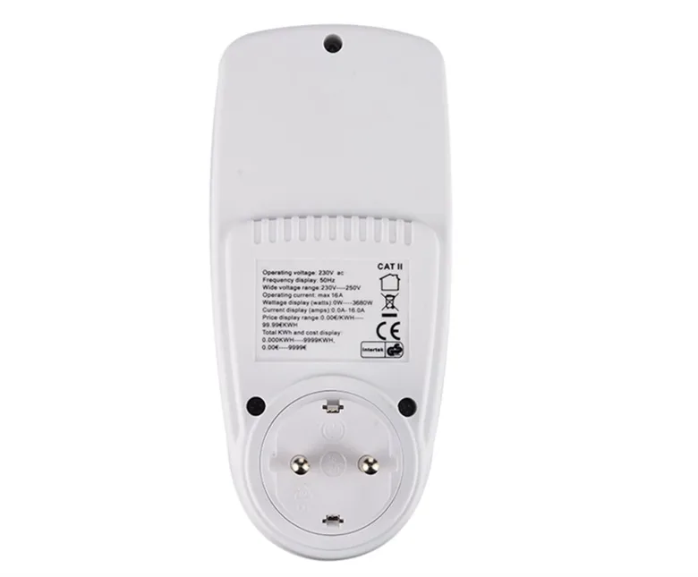 Dijital Wattmetre Enerji Sarfiyat Ölçer Tüketim Ölçer 220V Priz
