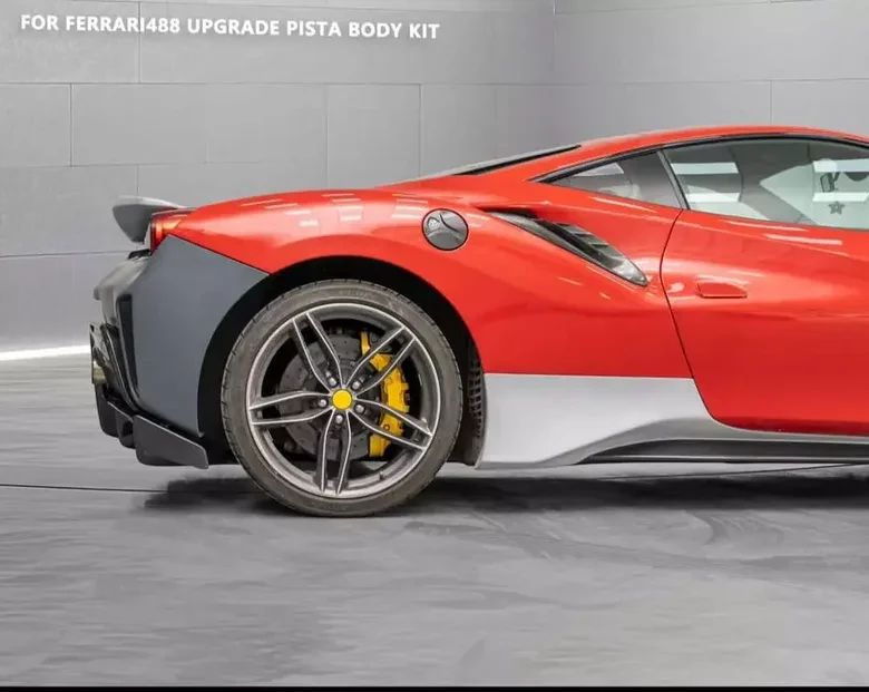 Ferrari 488 Bodykit For Pista Yükseltme