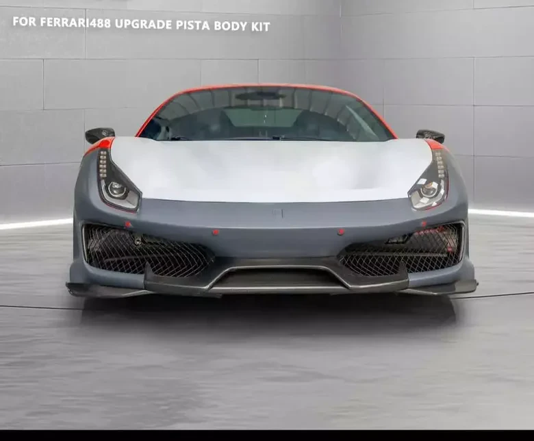 Ferrari 488 Bodykit For Pista Yükseltme