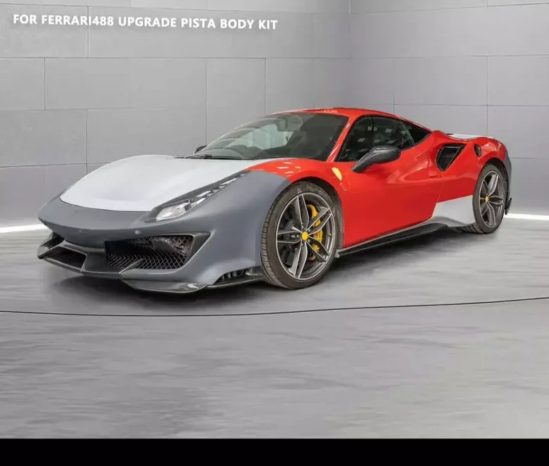 Ferrari 488 Bodykit For Pista Yükseltme