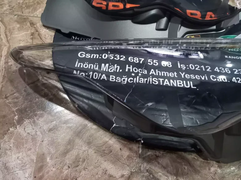 Infiniti FX35 2009-13 Sağ Sol Far Camı