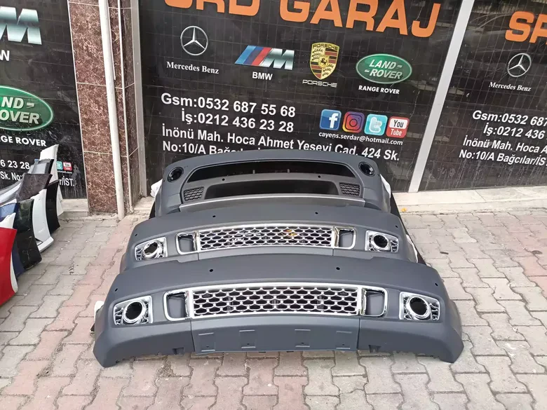 Land Rover Vogue L322 Autobiografi Ön Tampon