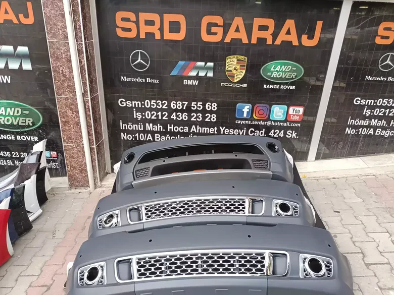 Land Rover Vogue L322 Autobiografi Ön Tampon