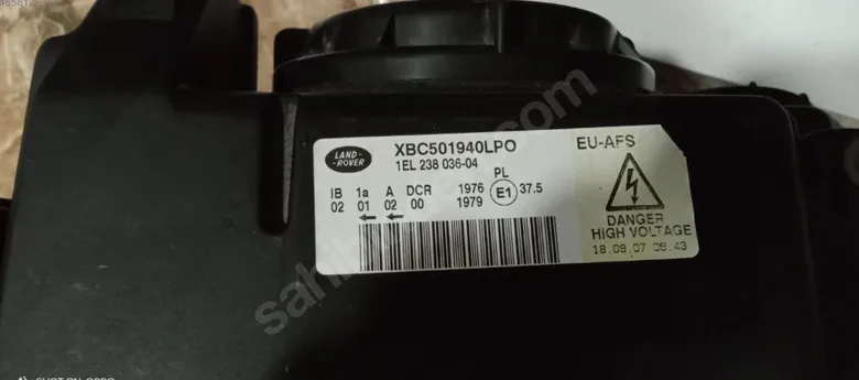 Land Rover Vogue Sağ Sol Zenon Adaptif Far