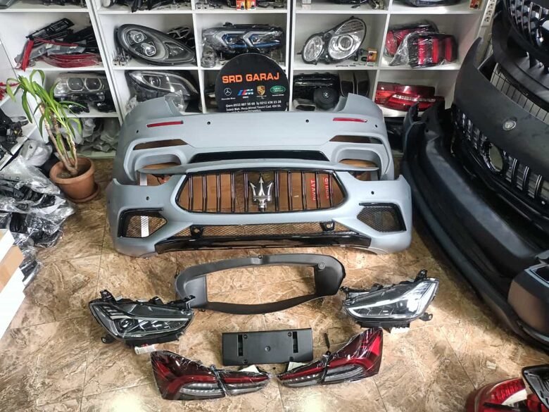 Maserati Ghibli Far Stoplu Body Kit Dönüşüm Seti