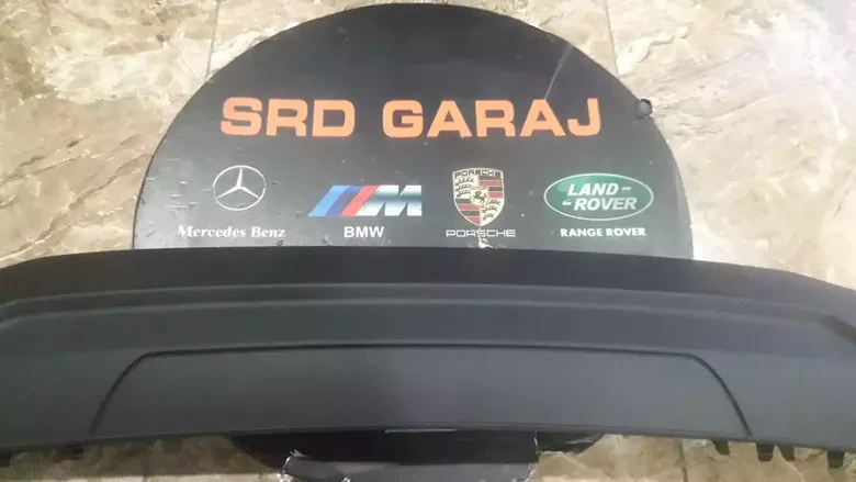 Mercedes C Serisi W204 AMG Difüzör