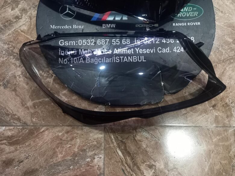 Mercedes C Serisi W205 2020- Sağ Sol Far Camı