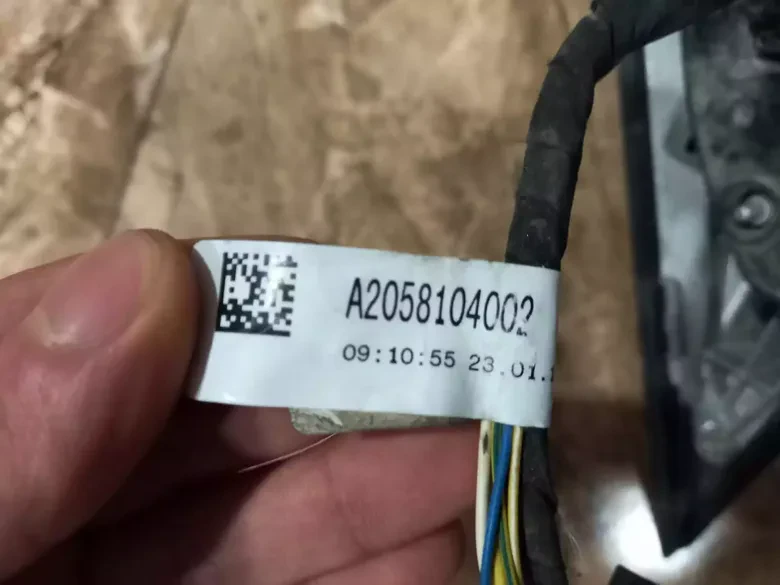 Mercedes C Serisi W205 Sağ Katlanır Ayna A2058104002