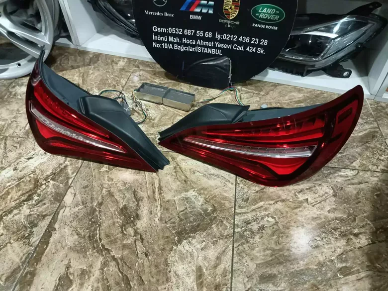 Mercedes CLA W117 Makyajlı LED Stop Soket Sokete Tak Çalıştır