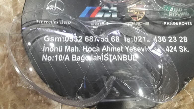 Mercedes CLK W209 2002-2009 Sag Sol Far Camı