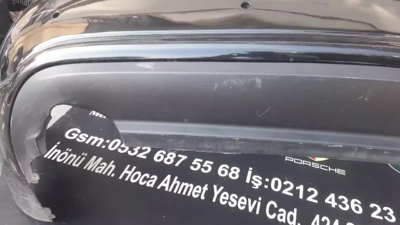 Mercedes E Serisi W207 Arka Tampon Çıkma Orjinal