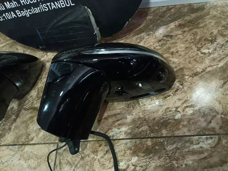 Mercedes Eqs V297 Sağ Sol Ayna Şerit Takipli Kameralı