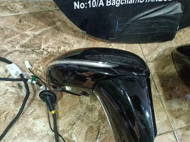 Mercedes Eqs V297 Sağ Sol Ayna Şerit Takipli Kameralı