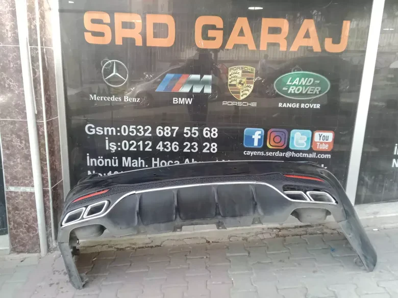Mercedes GLS63 Dolu Arka Tampon