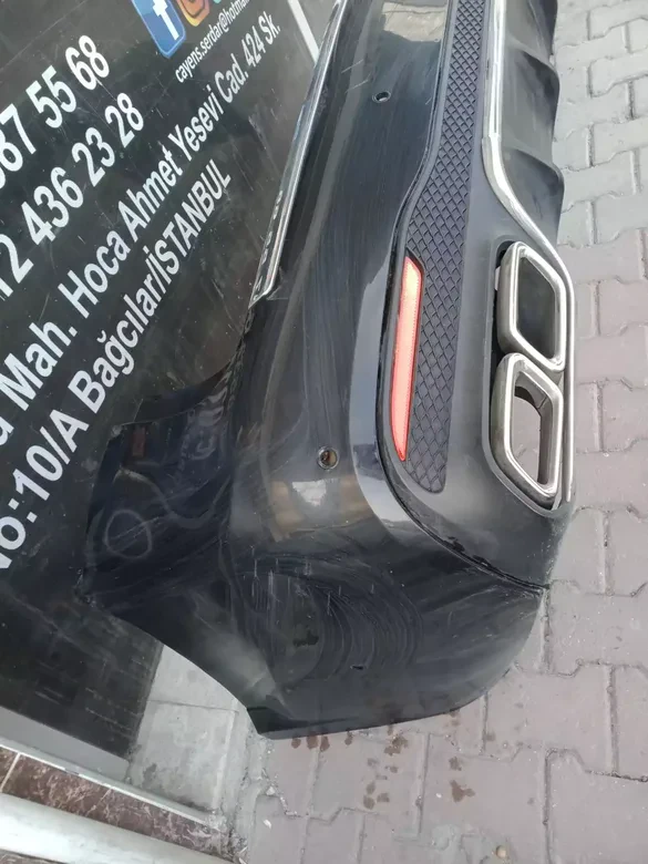 Mercedes GLS63 Dolu Arka Tampon