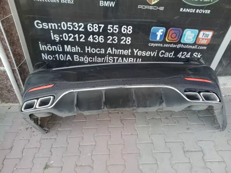 Mercedes GLS63 Dolu Arka Tampon