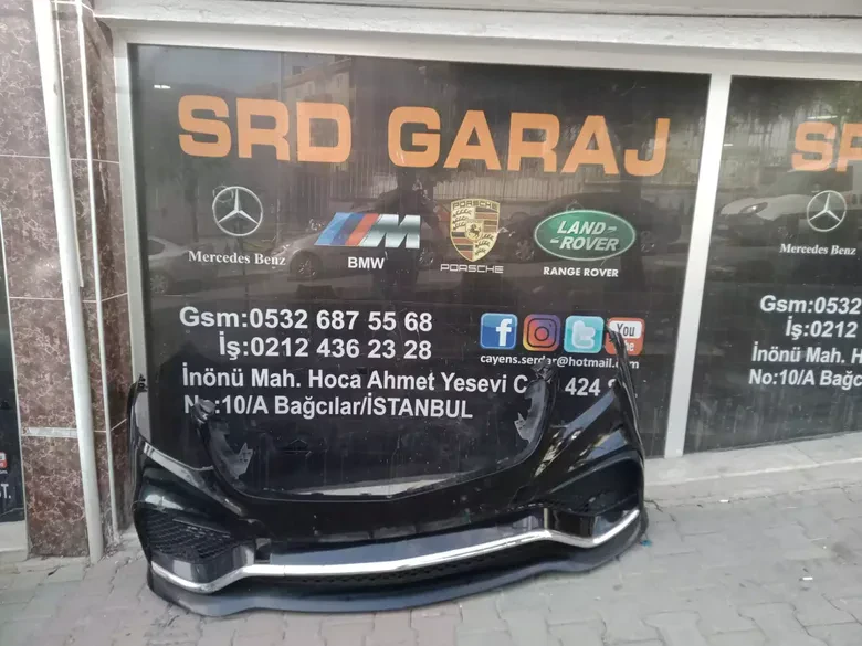 Mercedes GLS63 Dolu Ön Tampon