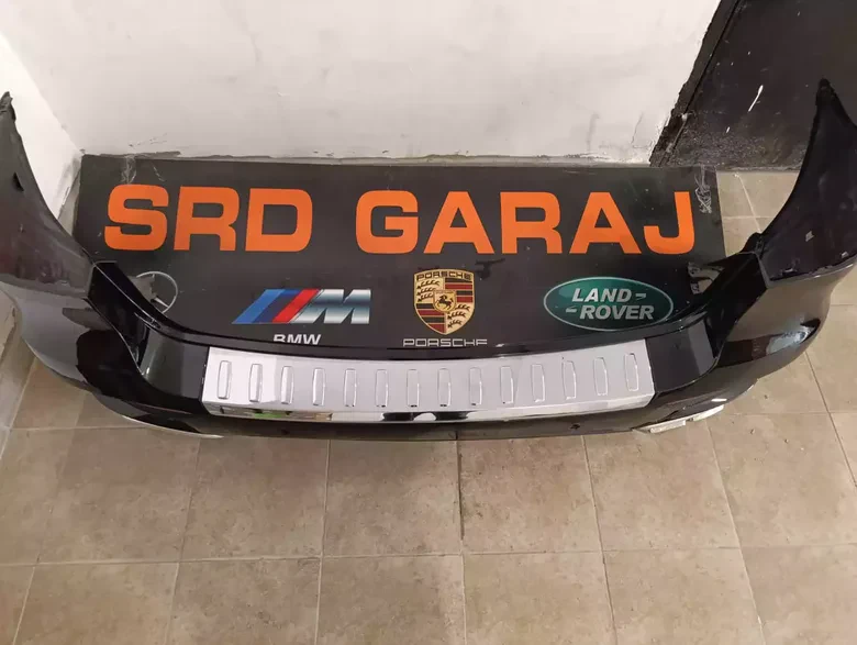 Mercedes ML Serisi W166 Çıkma Siyah Arka Tampon Dolu