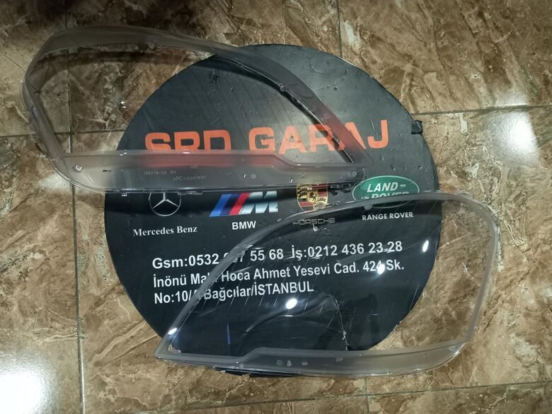 Mercedes ML164 2009-12 Far Camı