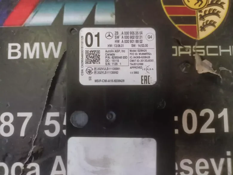 Mercedes Radar Sensörü A0009052504 Çıkma