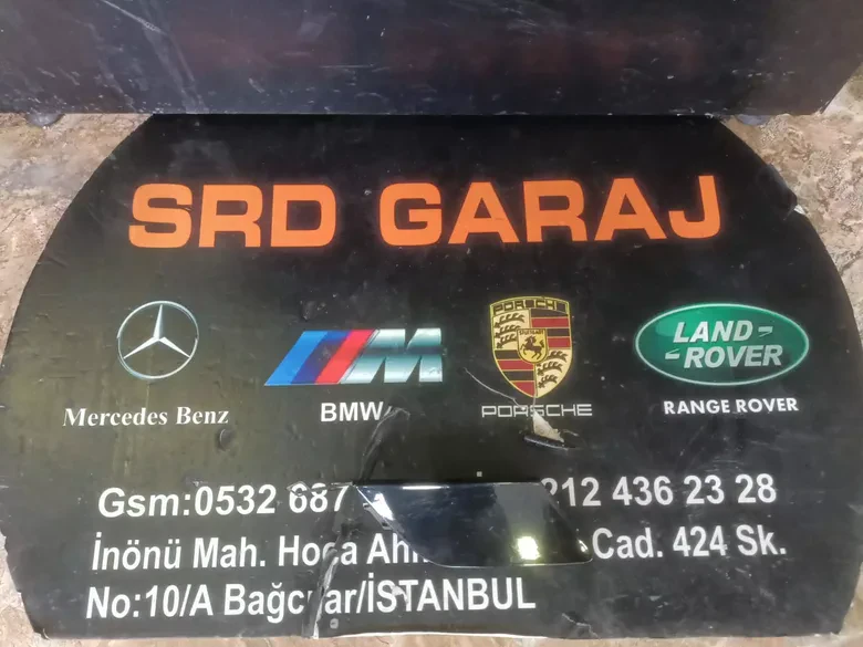 Mercedes S Serisi W222 Arka Çeki Demir Kapağı