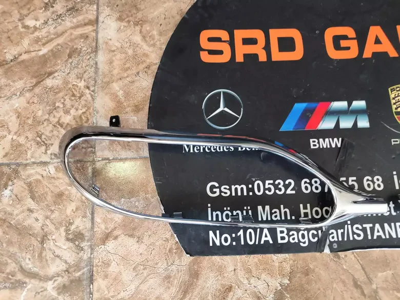 Mercedes S Serisi W222 Sağ Sol Egzoz Nikelajı A2228853000 A2228852900
