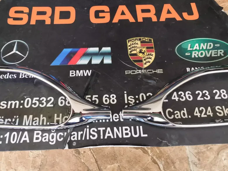 Mercedes S Serisi W222 Sağ Sol Egzoz Nikelajı A2228853000 A2228852900