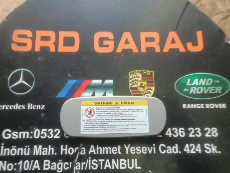 Mercedes SL R230 Ayna Güneşlik Sıfır Orj A2308100079