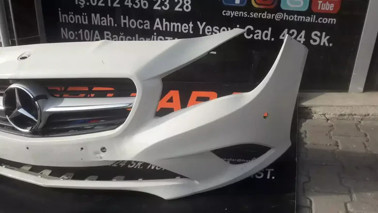 Mercedes W117 Çıkma Boş Ön Tampon