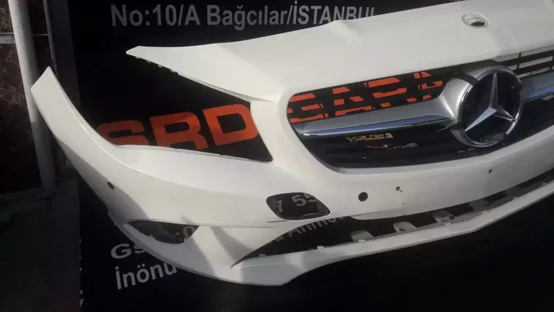 Mercedes W117 Çıkma Boş Ön Tampon