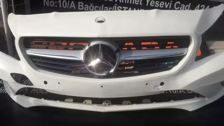 Mercedes W117 Çıkma Boş Ön Tampon