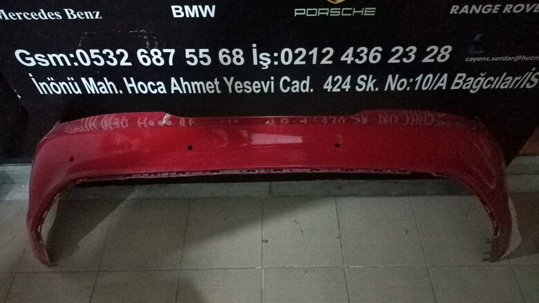 Mercedes W117 CLA Arka Tampon+Difüzör