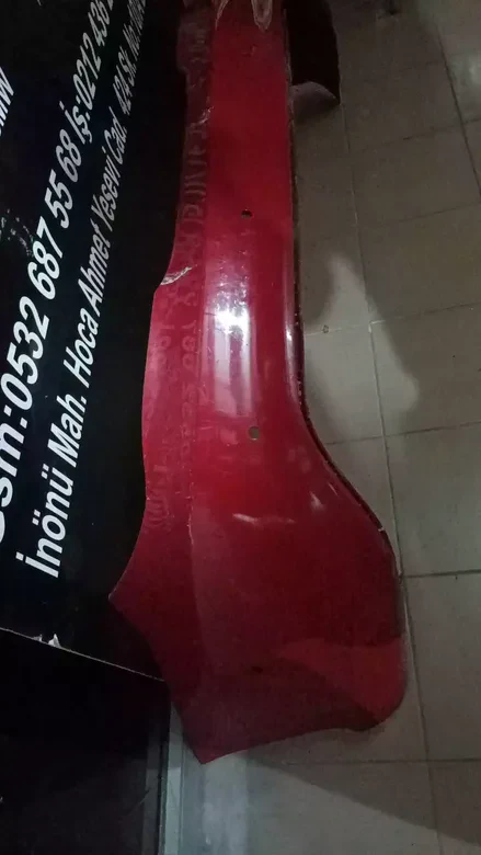 Mercedes W117 CLA Arka Tampon+Difüzör