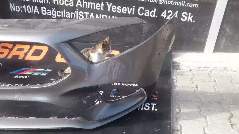 Mercedes W177 AMG Çıkma Boş Ön Tampon