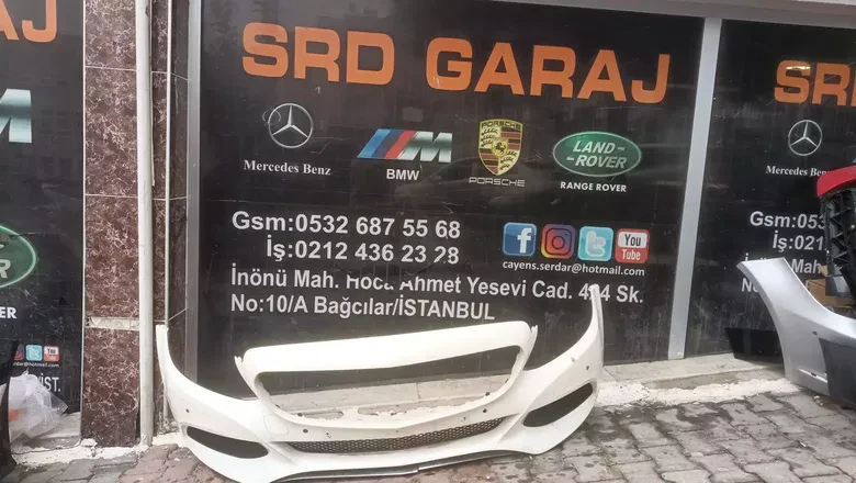 Mercedes W205 2014 2018 Çıkma Ön Tampon A2058800125